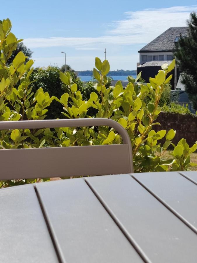 Le 3 Appartement Vue Mer Avec Jardin 100M De La Plage Et De La Thalasso Concarneau Exteriér fotografie