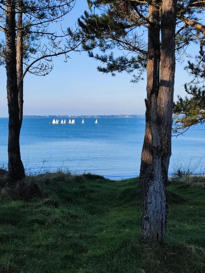 Le 3 Appartement Vue Mer Avec Jardin 100M De La Plage Et De La Thalasso Concarneau Exteriér fotografie